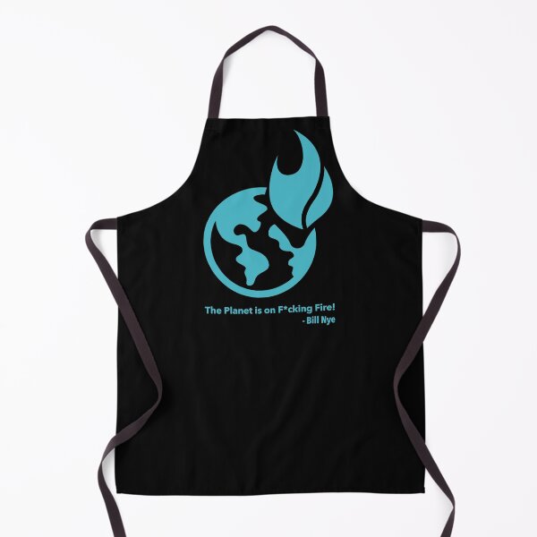 Item preview, The Planet is on F*cking Fire! teal (censored) designed and sold by Thelittlelord.