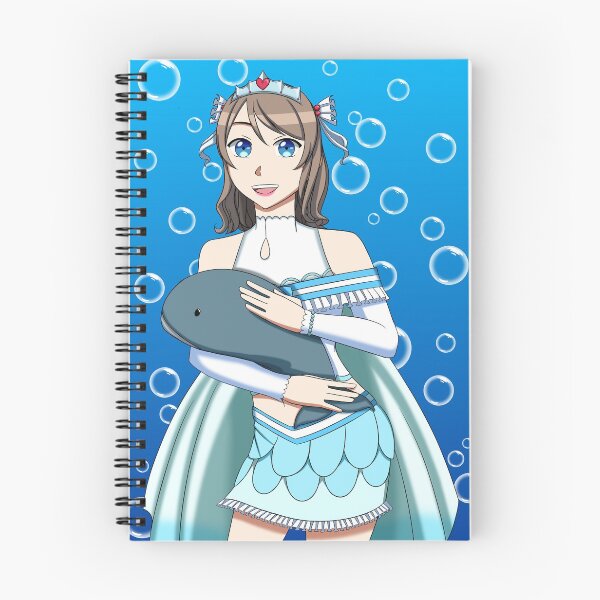 Item preview, Love Live Aquors You Watanabe Aquarium Print designed and sold by EmptyEcho.