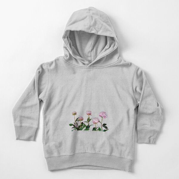 Peonies Toddler Pullover Hoodie