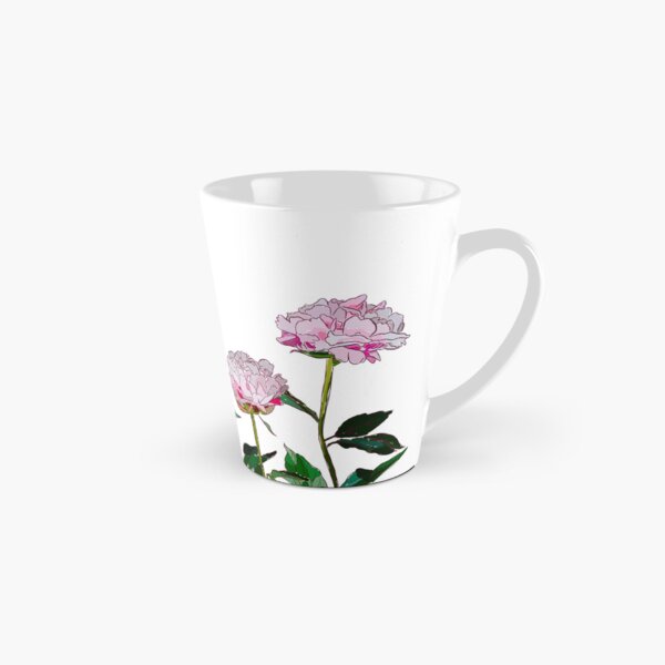 Peonies Tall Mug