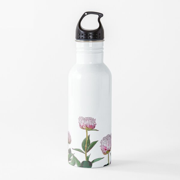 Peonies Water Bottle
