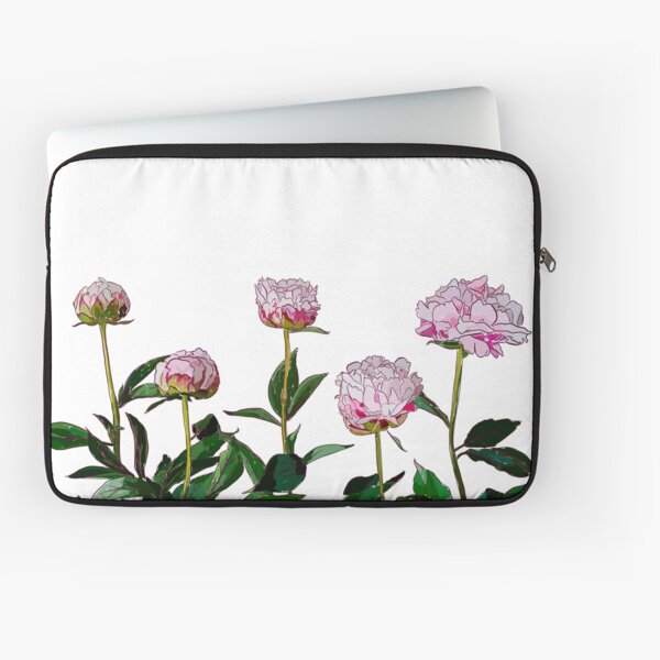 Peonies Laptop Sleeve
