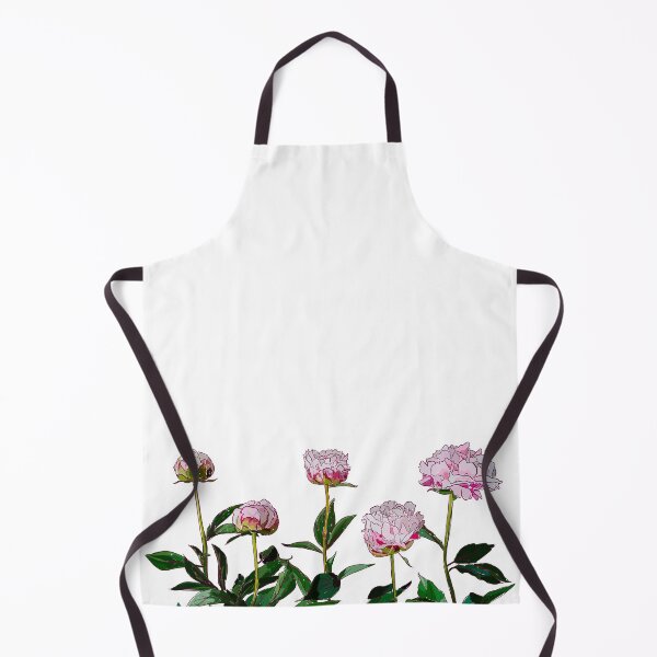 Peonies Apron