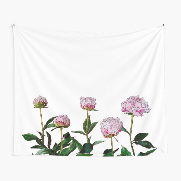 Peonies Tapestry