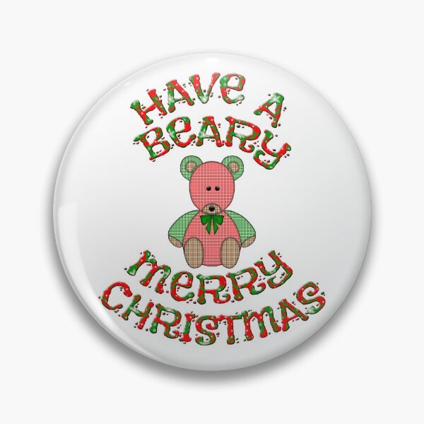 Artikelvorschau, Beary Frohe Weihnachten Teddybär-Design entworfen und verkauft von carolina1.