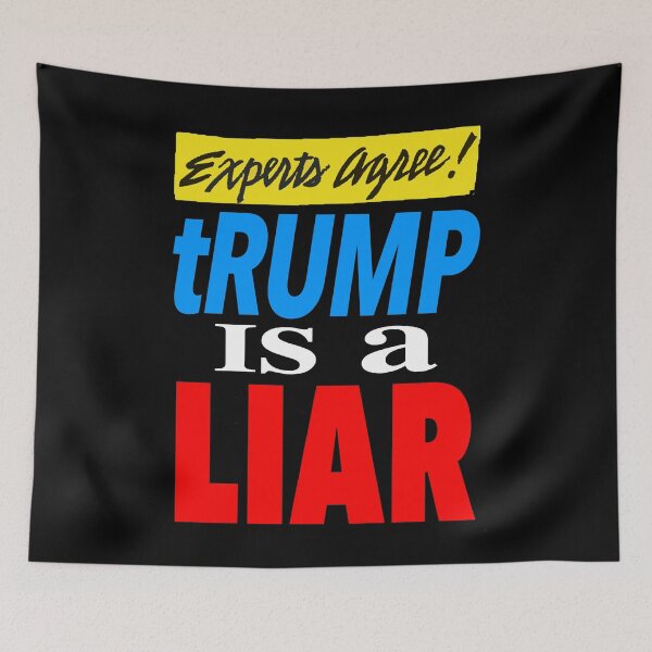 Item preview, Experts Agree! tRump is a liar (on Black) designed and sold by Thelittlelord.