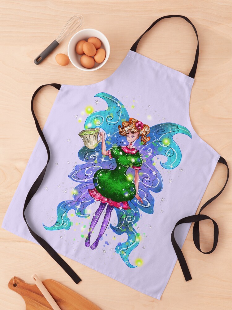 Thumbnail 1 of 6, Apron, Tyra The Teacup Fairy™ designed and sold by TeelieTurner.