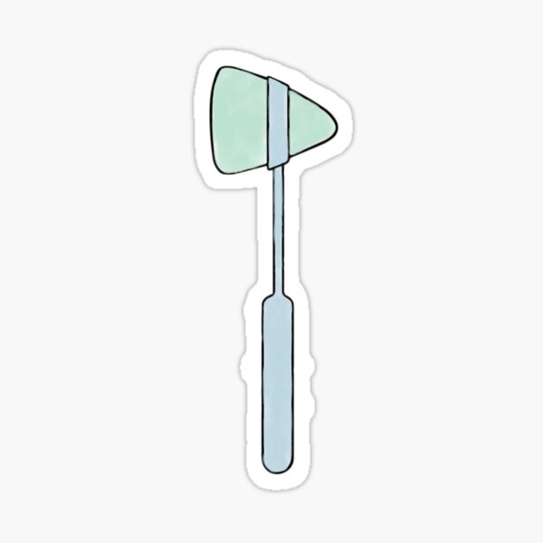 &ldquo;Reflex Hammer " Sticker for Sale by eneville1015 | Redbubble