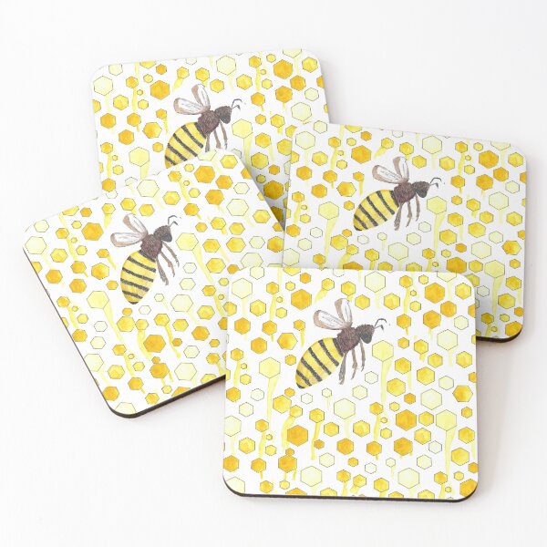 Item preview, Bee w/ Honeycomb designed and sold by Sarah Harp.