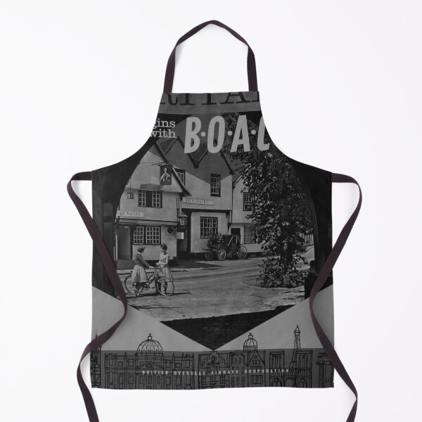 Item preview, Europe begins in Britain Noire vintage travel poster designed and sold by stickart-marek.