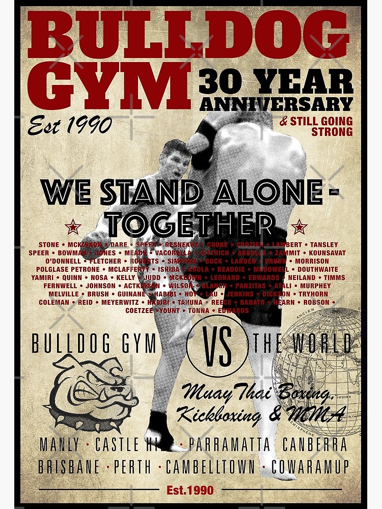 Bulldog Gym 30 years by carpo17