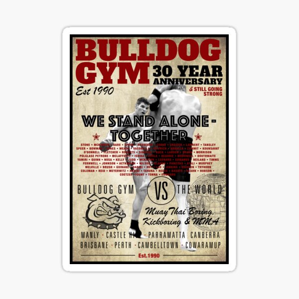 Item preview, Bulldog Gym 30 years designed and sold by carpo17.