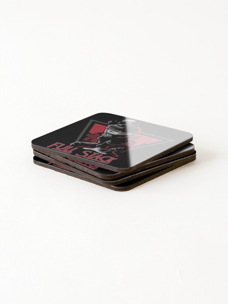 Thumbnail 4 of 5, Coasters (Set of 4), Full Stack designed and sold by digijob.