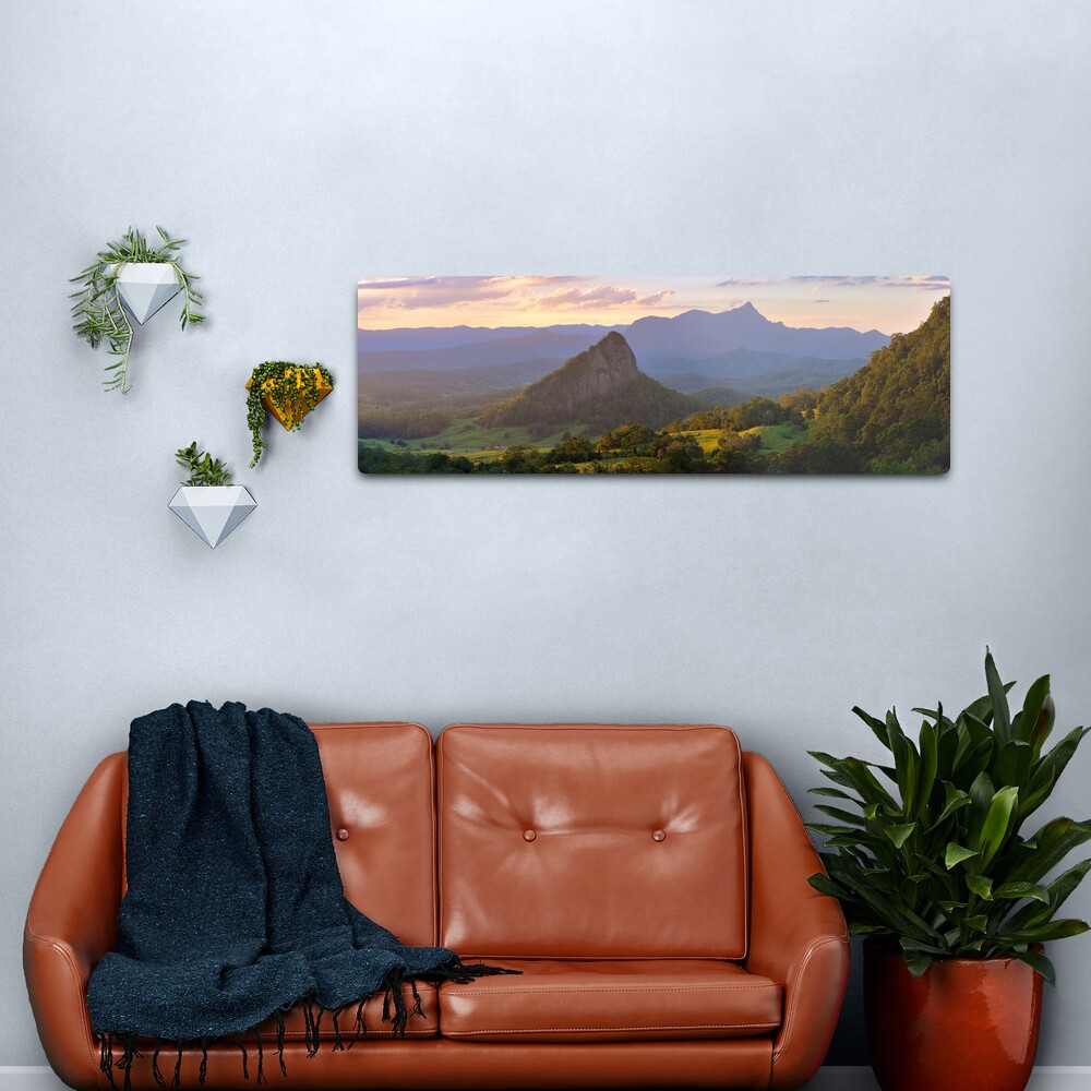Doughboy Hill & Mt Warning, New South Wales, Australia Metal Print