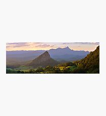 Doughboy Hill & Mt Warning, New South Wales, Australia Photographic Print