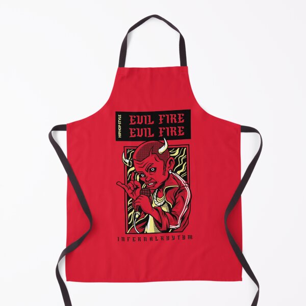 Item preview, Hip-Hop Evil Fire | INFERNAL RHYTHM designed and sold by AladdinMktgs.