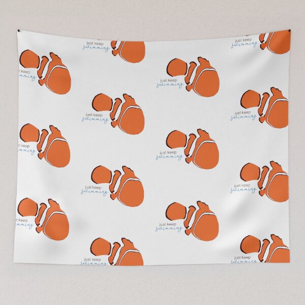 Item preview, just keep swimming designed and sold by Caroline Dondlinger.