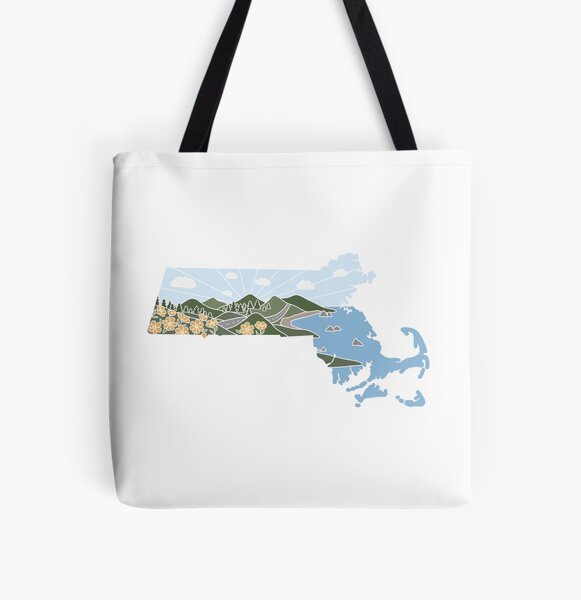 Item preview, Massachusetts Illustrated Graphic designed and sold by Jamie Maher.