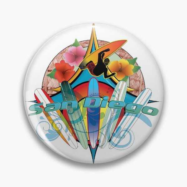 Item preview, Surfing San Diego designed and sold by Waves.