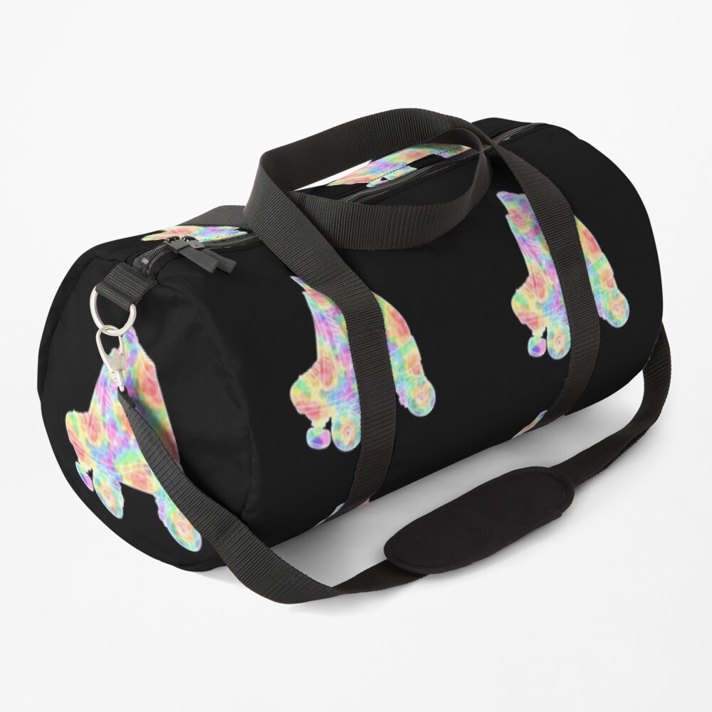 "Tie Dye Roller Skate " Duffle Bag by katienacho Redbubble
