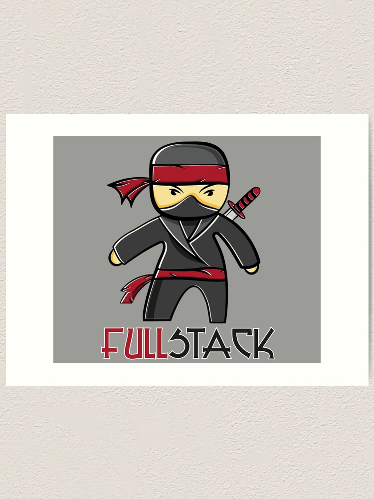"Fullstack Developer" Art Print for Sale by digijob | Redbubble