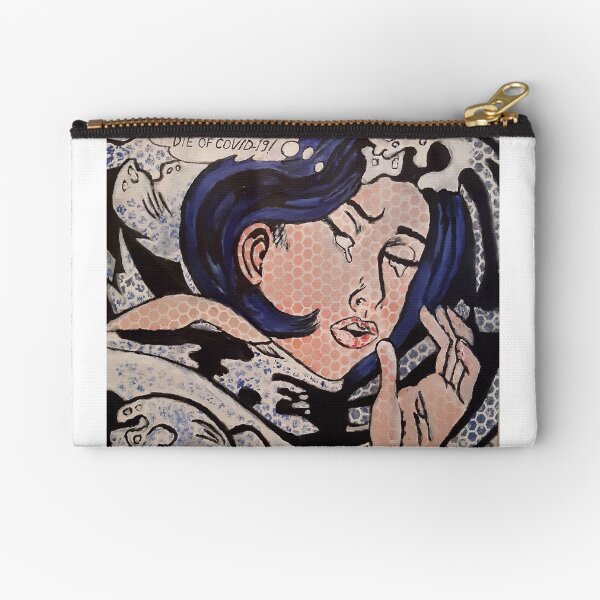 After Drowning Girl Zipper Pouch