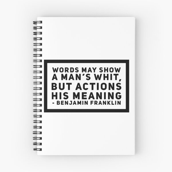 Item preview, Ben Franklin Quote on Words designed and sold by HalpinDesign.