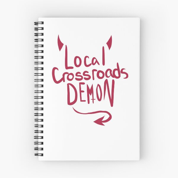 Item preview, Local Crossroads Demon sticker designed and sold by Crownominous.