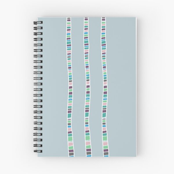 Item preview, pale blue multicolor stripes designed and sold by alisonbbentley.