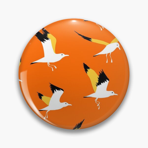 Item preview, Flying Birds in the Orange Sky designed and sold by Griffletta.