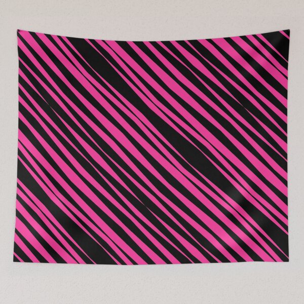 Item preview, Hot Pink and Black Pattern designed and sold by williamcuccio.