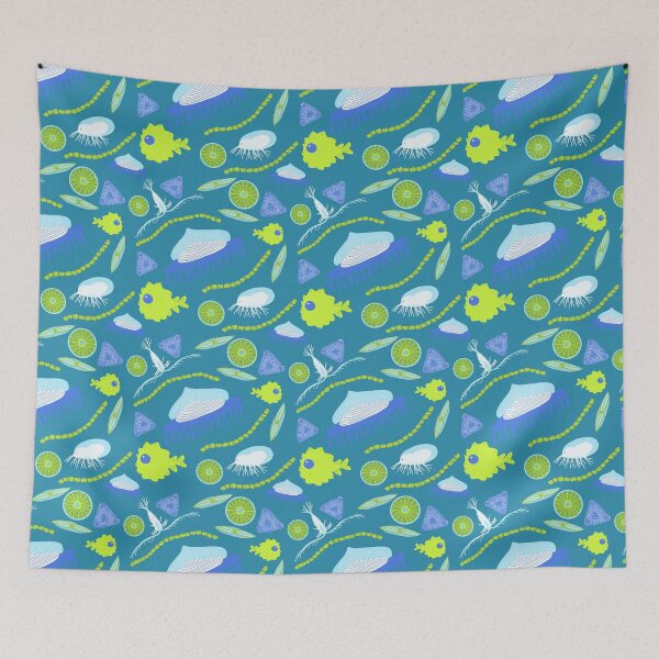Item preview, Open Ocean Plankton Print  designed and sold by jswinford.