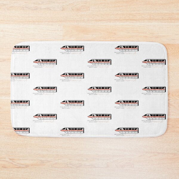 Item preview, monorail — salmon  designed and sold by Caroline Dondlinger.