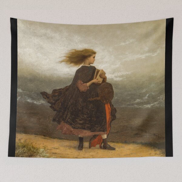Item preview, Painting Art, Eastman Johnson Paintings Artist, The Girl I Left Behind Me designed and sold by SasyJamArt.