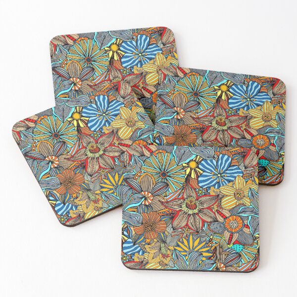 Item preview, Flowers pattern 08 designed and sold by ewoio.