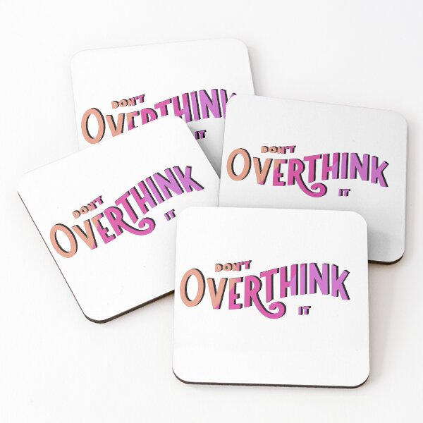 Item preview, Don't overthink it designed and sold by TheCageOfArt.