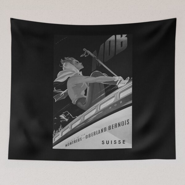 Item preview, Montreaux Oberland-Bernois Noire designed and sold by stickart-marek.