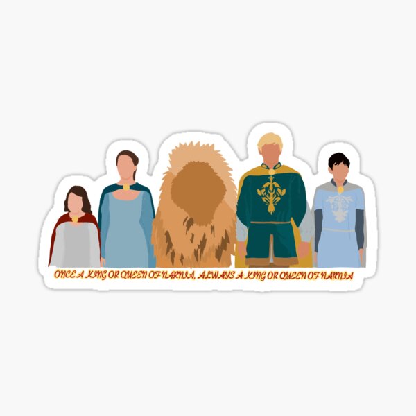 Kings and Queens of Narnia Sticker