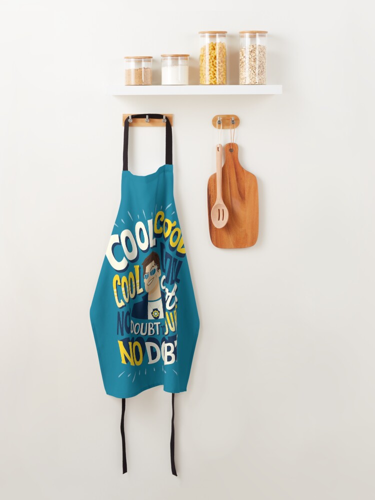 Alternate view of Cool cool cool Apron