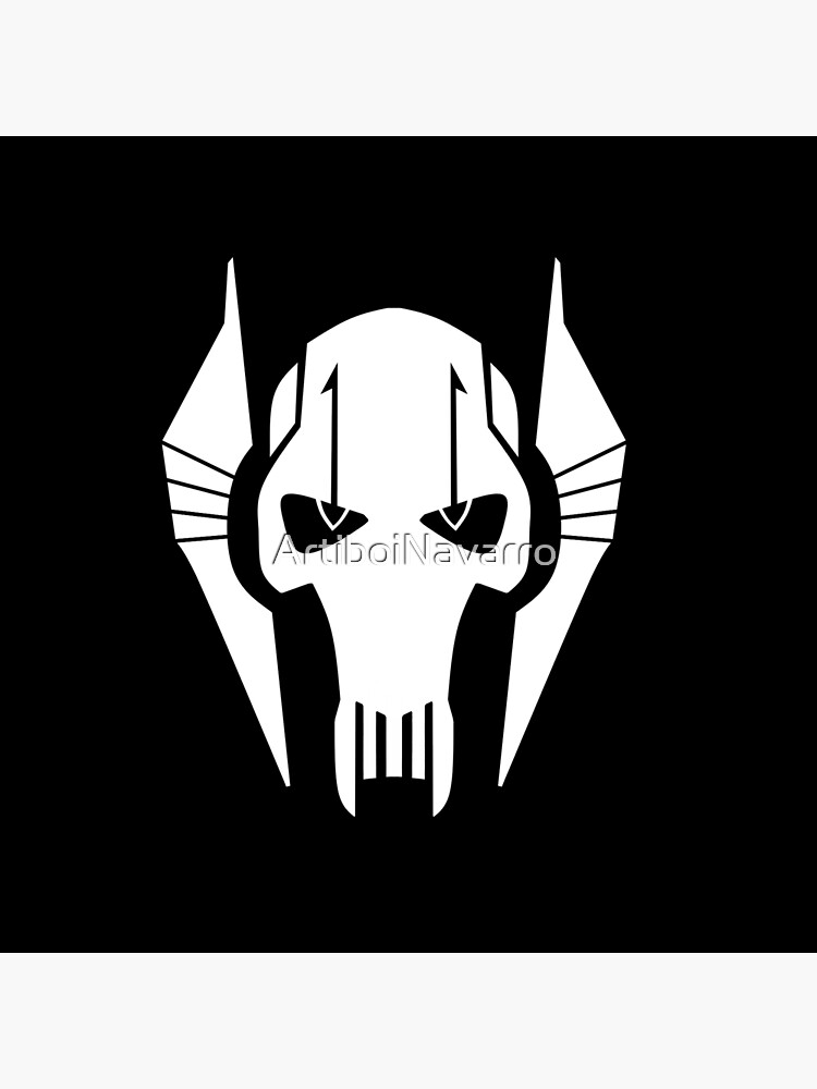 "General G Skull Print" Throw Pillow by ArtiboiNavarro Redbubble