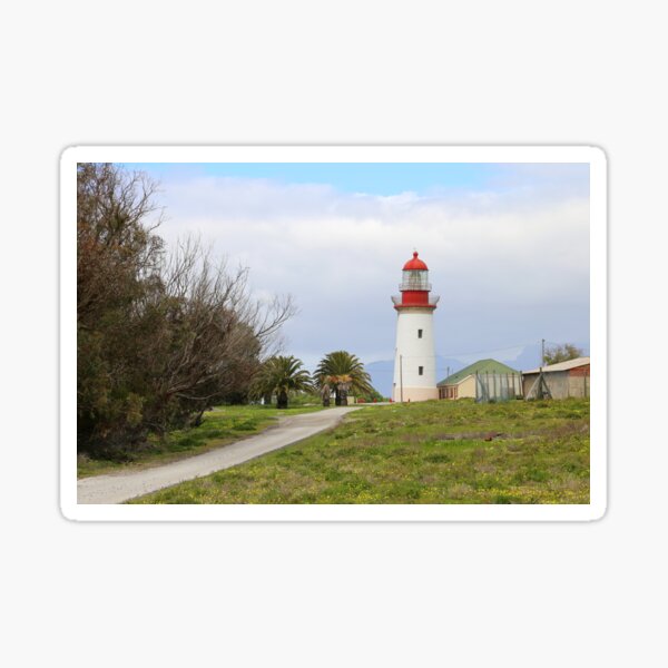Robben Island Lighthouse, Cape town South Africa Glossy Sticker