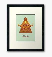 The Dude Framed Print