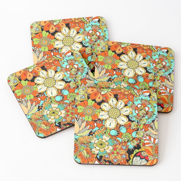 Item preview, Flowers pattern 11 designed and sold by ewoio.