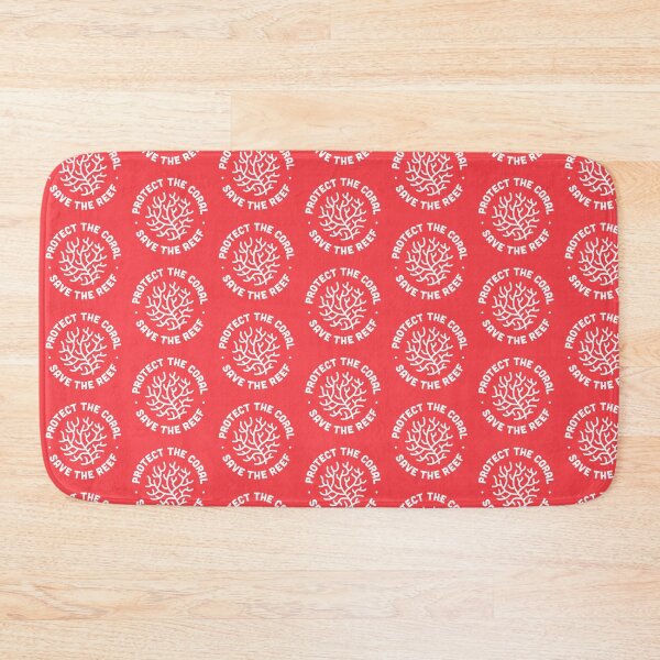 Item preview, Protect the Coral, Save the Reef. Red Icon.  designed and sold by Bangtees.