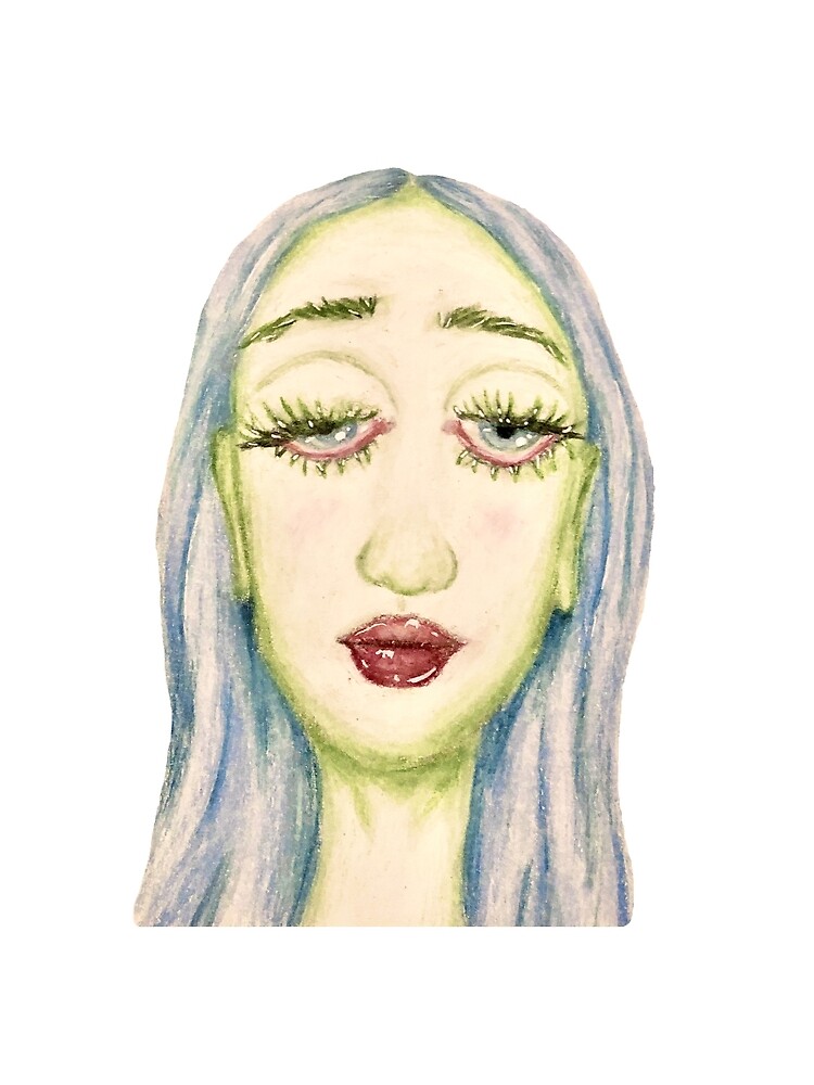 "green abstract woman" Poster for Sale by jgembs Redbubble