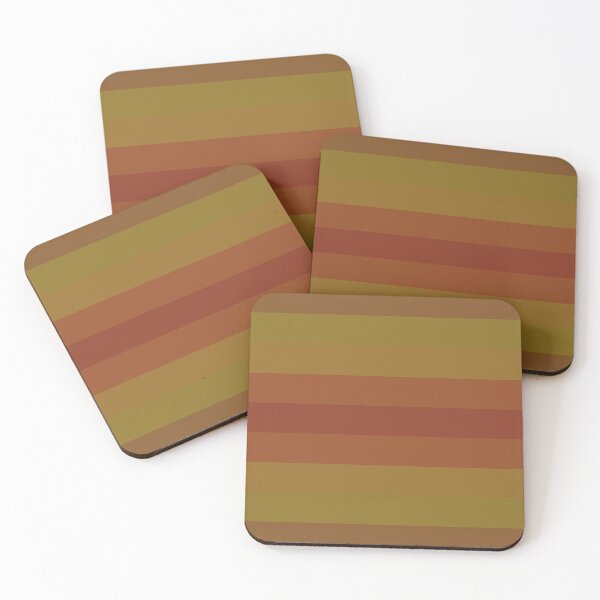 Item preview, Earth color palette stripes designed and sold by aziulmarinho.