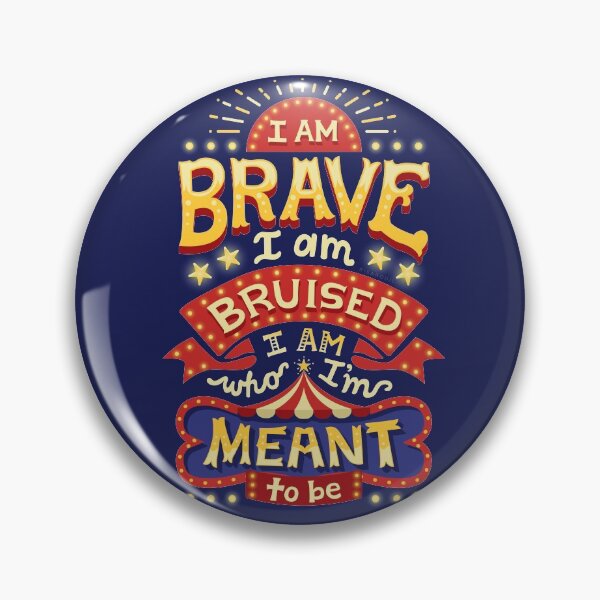 Item preview, I am brave designed and sold by Risa Rodil.