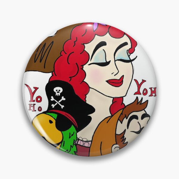 Item preview, Pirates of the Caribbean ride characters (sticker) designed and sold by LakenAlexander.