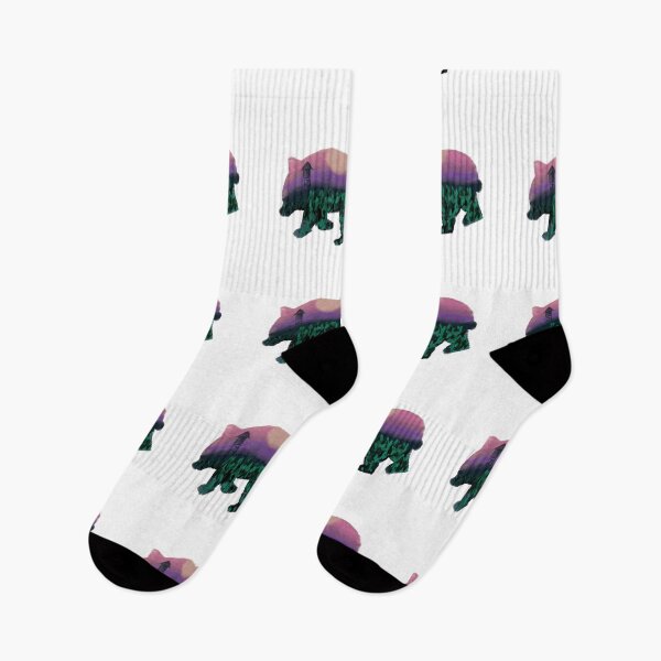 Item preview, Love traveling Landscape Pack Bear Image designed and sold by tinypurpleland.