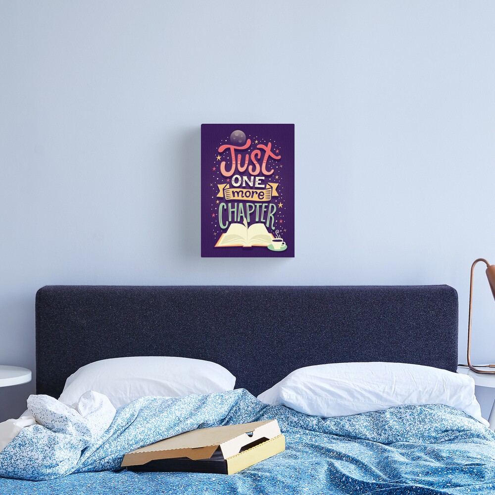 Discover One more chapter | Canvas Print
